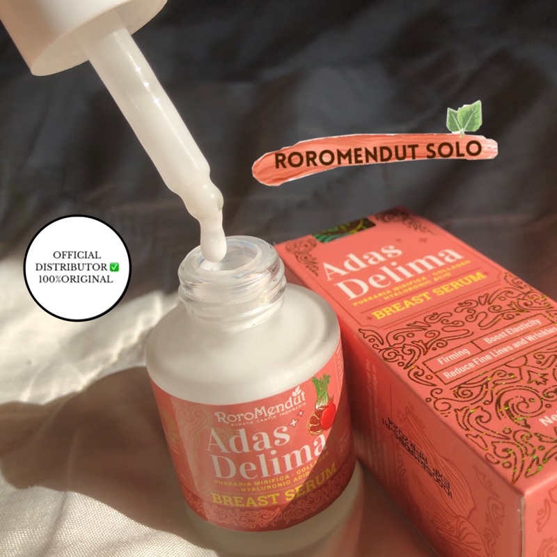 Ready(ADAS SERUM)RORO MENDUT Adas Delima Breast Serum Paydara |Seserahan nikahReady