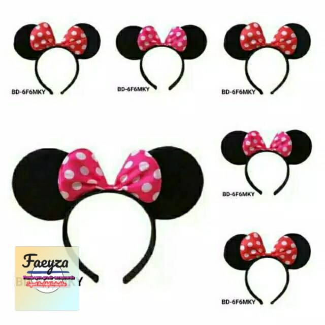 BANDO MICKEY MOUSE ISI 6 PCSgrosir