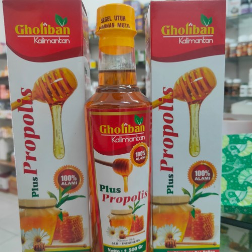 

Madu Hutan Kalimantan Gholiban Plus Propolis ORIGINAL ISI 500gr