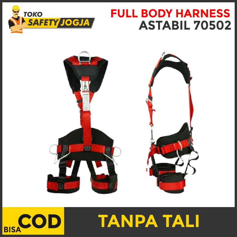 Sabuk Panjat Tebing Tower / FULL BODY HARNESS ASTABIL 70502 / ALAT KESELAMATAN / SAFETY BELT