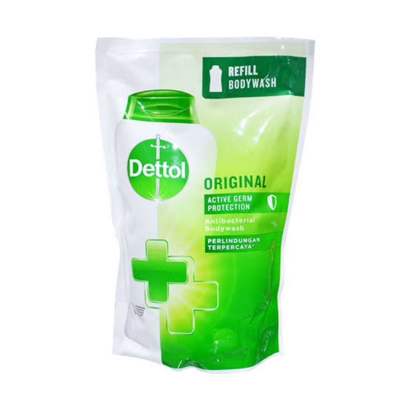 ORIGINAL DETTOL BODY WASH ORIGINAL 410 G / SABUN MANDI CAIR REFILL DETTOL ORIGINAL 410 GR