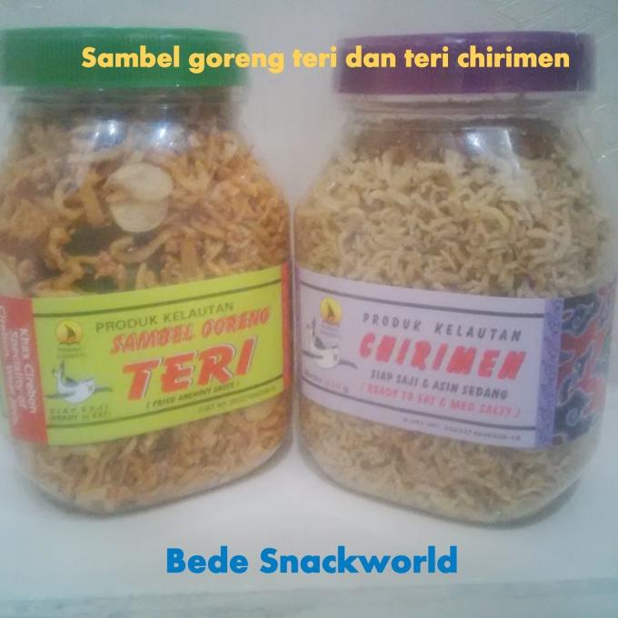 

Teri Chirimen dan Sambel Goreng Teri