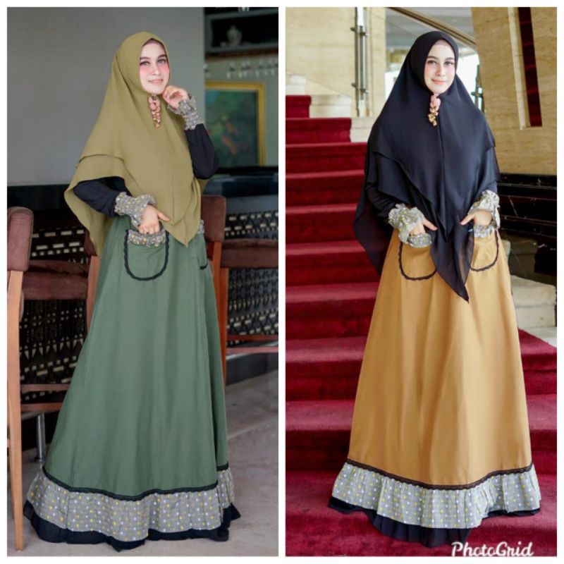 Effoni dress (gamis aja) effoni kode 19