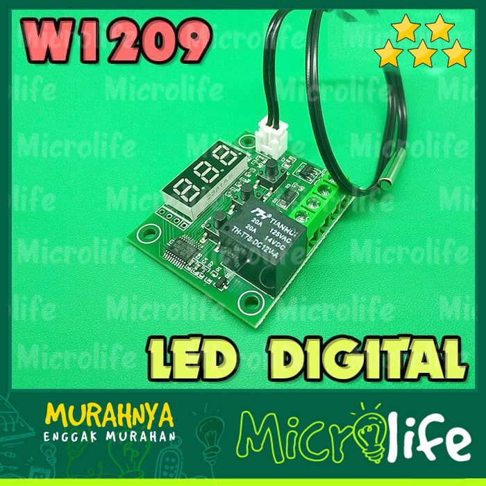 W1209 LED DIGITAL THERMOSTAT MODULE