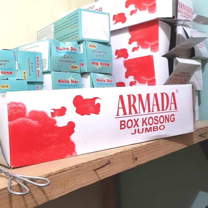 TOP FILTER BOX AQUARIUM FILTER ATAS ARMADA KOSONG JUMBO BESAR XL