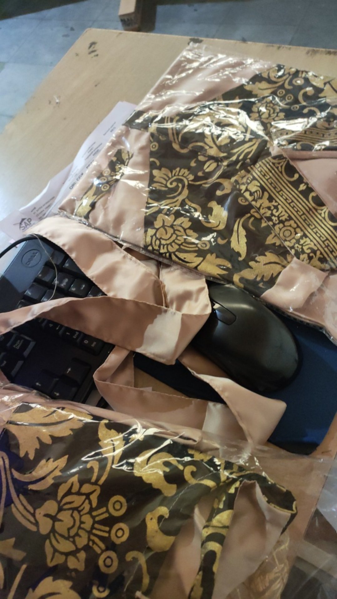 Batik Couple + Anak, Gamis Dan Kemeja Lengan Pendek Limited Edition By Batik Sumber Bahagia