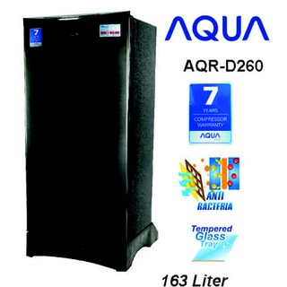 Kulkas Lemari  Es 1 Pintu Aqua Aqr D190DS hanya Bogor  saja 