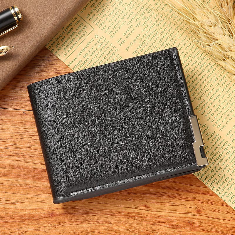 DOMPET PRIA LIPAT 2 IMPOR KOREA BAHAN HALUS NYAMAN DI SAKU BISA COD-4