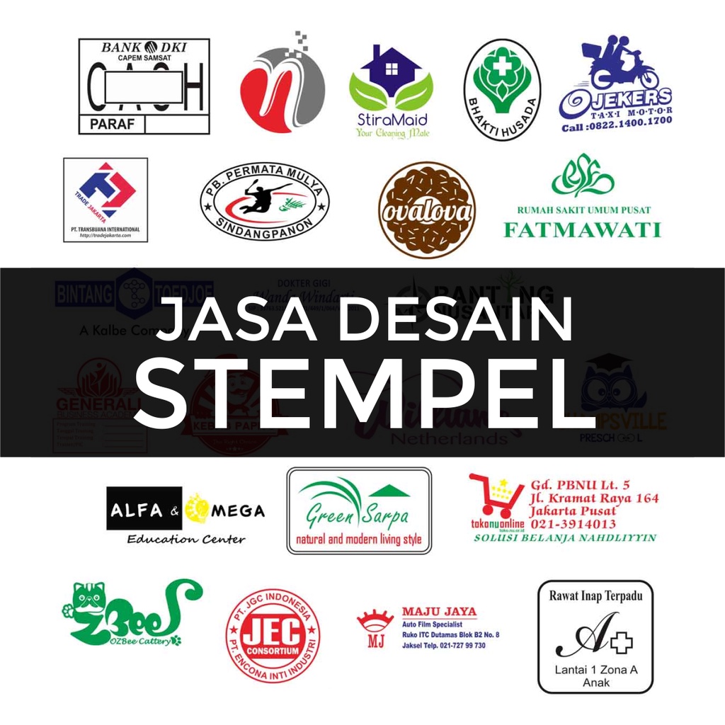 

JASA DESAIN STEMPEL HITAM PUTIH ATAU WARNA