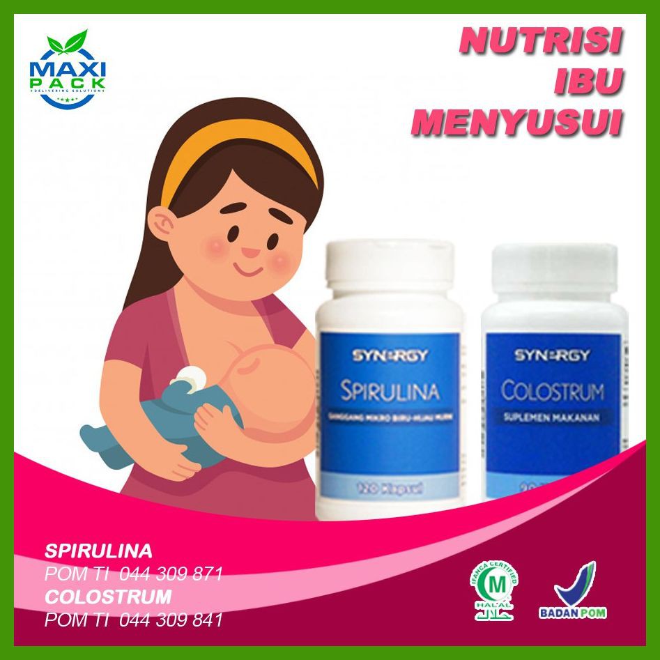 Nutrisi Ibu Hamil Dan Menyusui - Spirulina + Colostrum