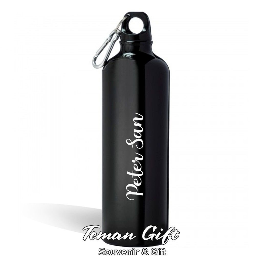 Botol Sport 750 ml Tumbler Custom Botol Air Minum Stainless Souvenir Grafir / Laser Logo Nama