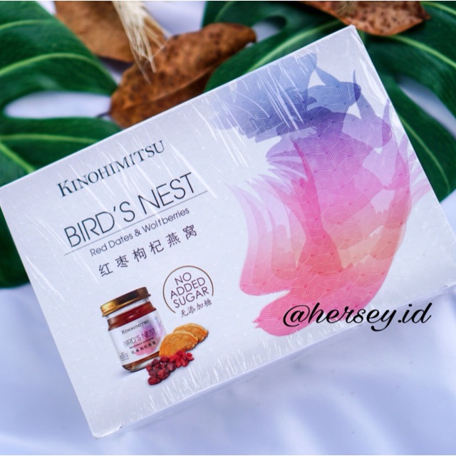 Kinohimitsu Bird's Nest Red Dates & Wolfberries 6x75g