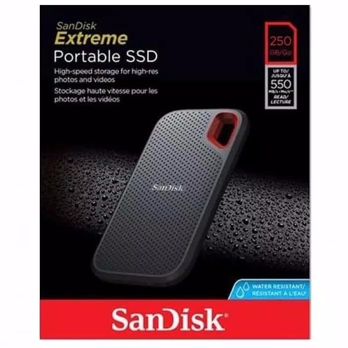 SANDISK SSD EXTREME PORTABLE 250GB