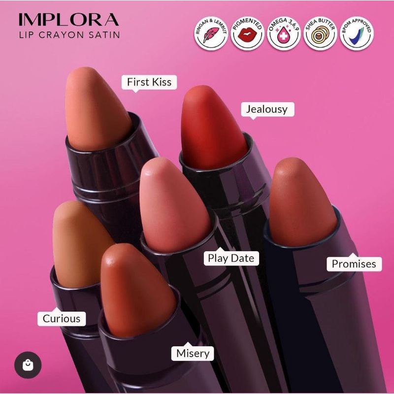 Implora Lip Crayon Satin