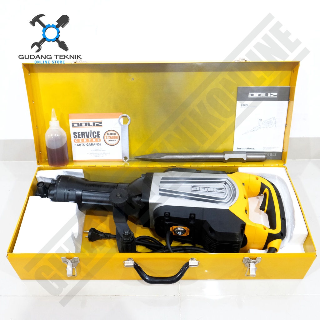 Demolition Hammer DOLIZ BA295 / Mesin Bor Bobok Beton Tembok - Jack Hammer BA 295 DOLIZ