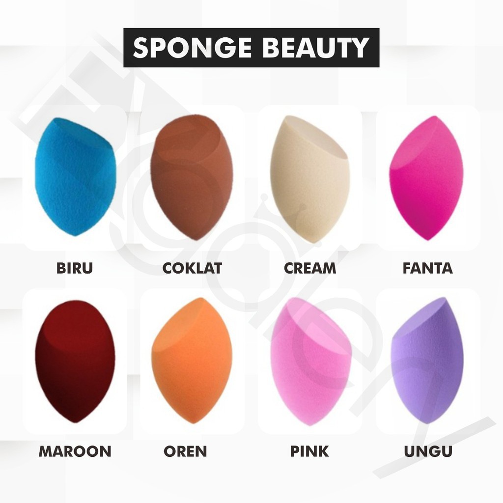 MOGYMOGY Sponge Beauty Blender Teardrop Spons Blender Make Up Telur