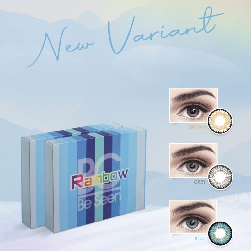 Softlens RAINBOW ROSE 14,5 MM Minus By Omega / Soflen Rainbow Rose / Rainbow Rose By Omega / Softlens Natural