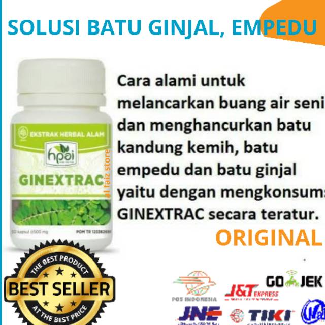 Ginextrac HNI HPAI Solusi Susah Kencing, Batu Ginjal