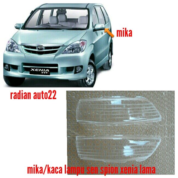 mika kaca lampu sen spion xenia lama