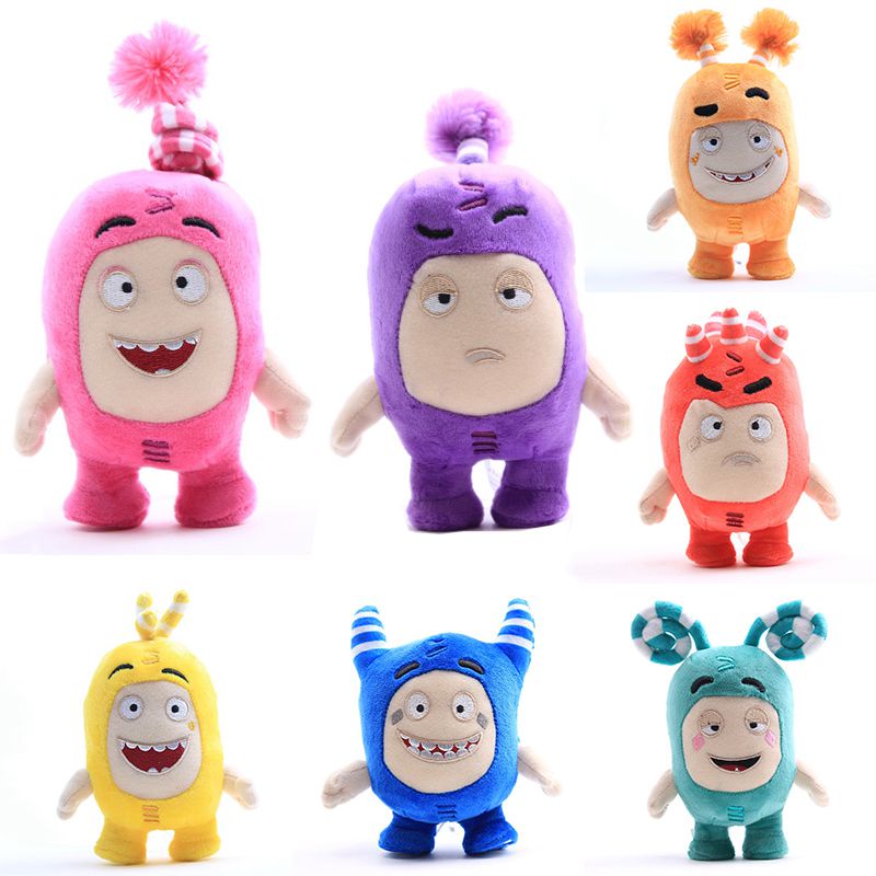 【Ready Stock】15-18cm Animasi Oddbods Mainan Mewah Boneka Harta Tentara Rakasa Lembut Boneka Mainan