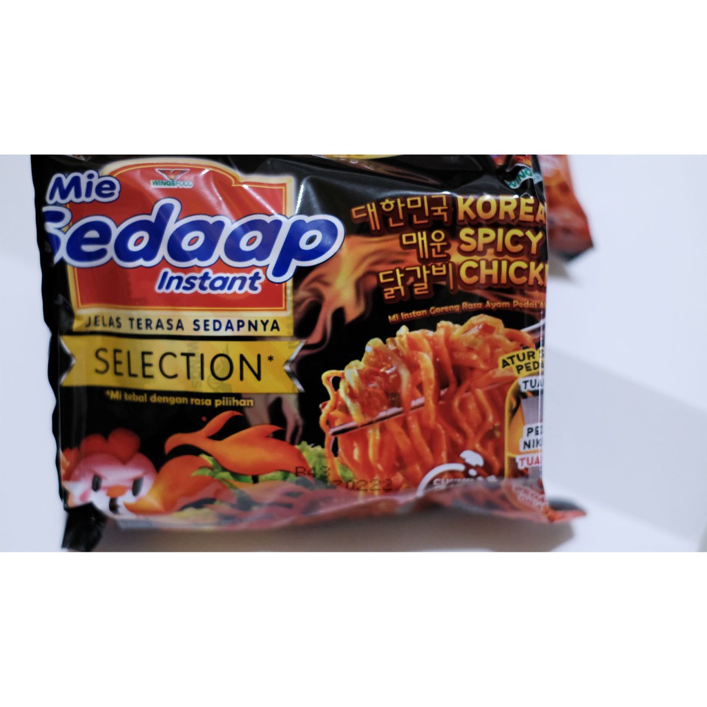 

Mie sedaap instan korean spicy chicken