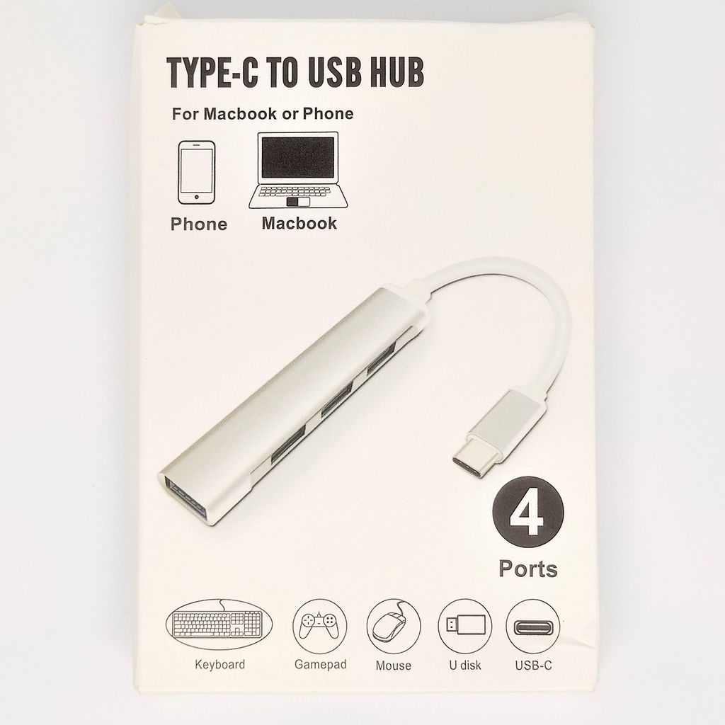 TYPE C to USB 3.0 HUB 4 PORT HIGH SPEED TIPE C TO USB HUB