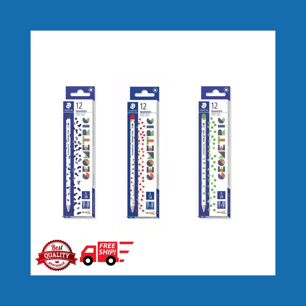 

Pensil STAEDTLER Geometric Pencil 2B (12)