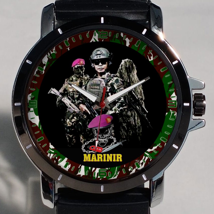 Jam Tangan Custom TNI MARINIR