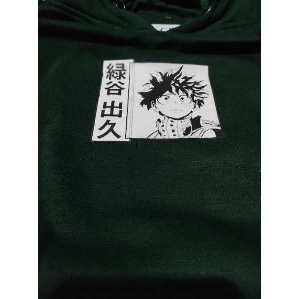 Sweater Crewneck  Hoodie Hijau Botol Anime JPN Sweatshirt Polos SIZE M - XXL Cowok Cewek / Pria Wanita Terlaris Cb.cloting