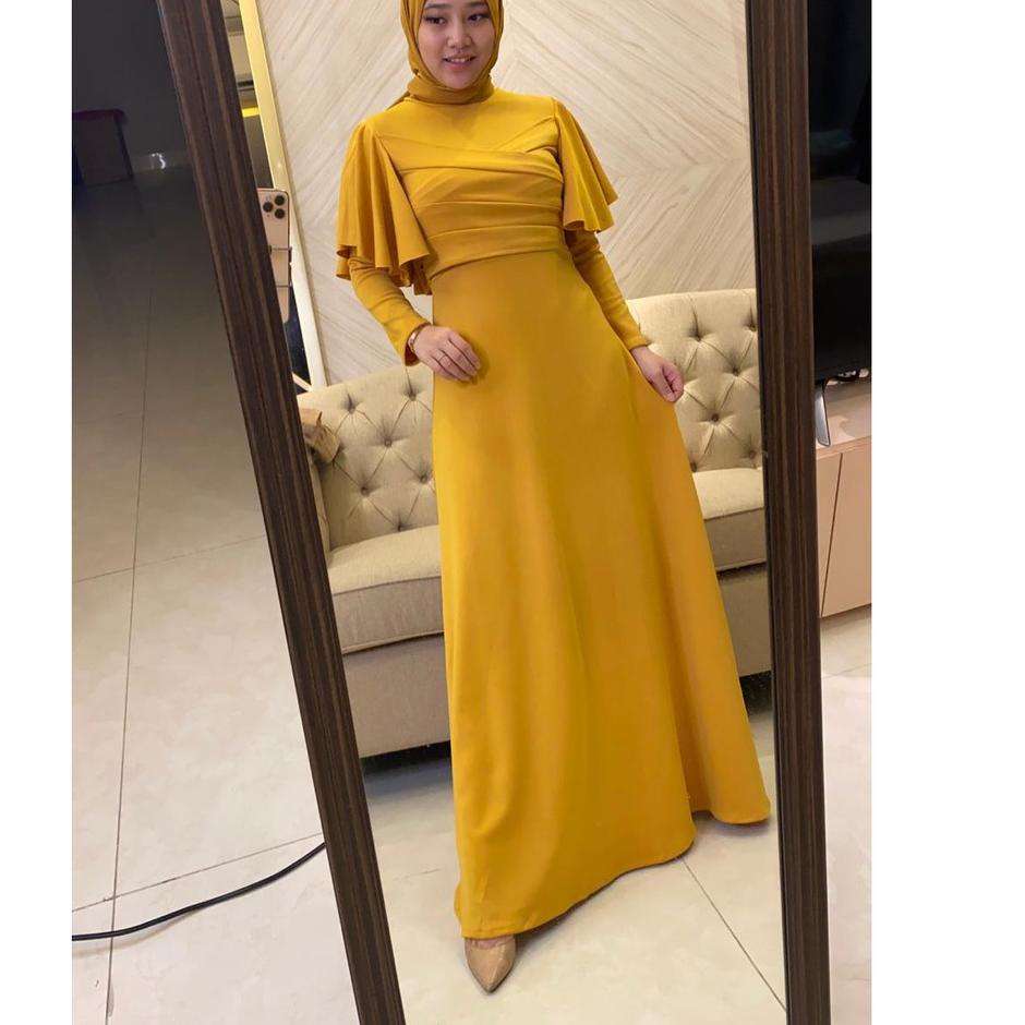 정 Jessicacollectionn 734# dress maxi import scuba/ clara maxi dress Big Sale