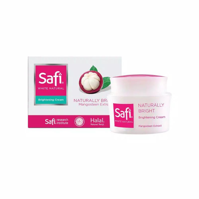 SAFI WHITE NATURAL BRIGHTENING CREAM MANGOSTEEN KRIM
