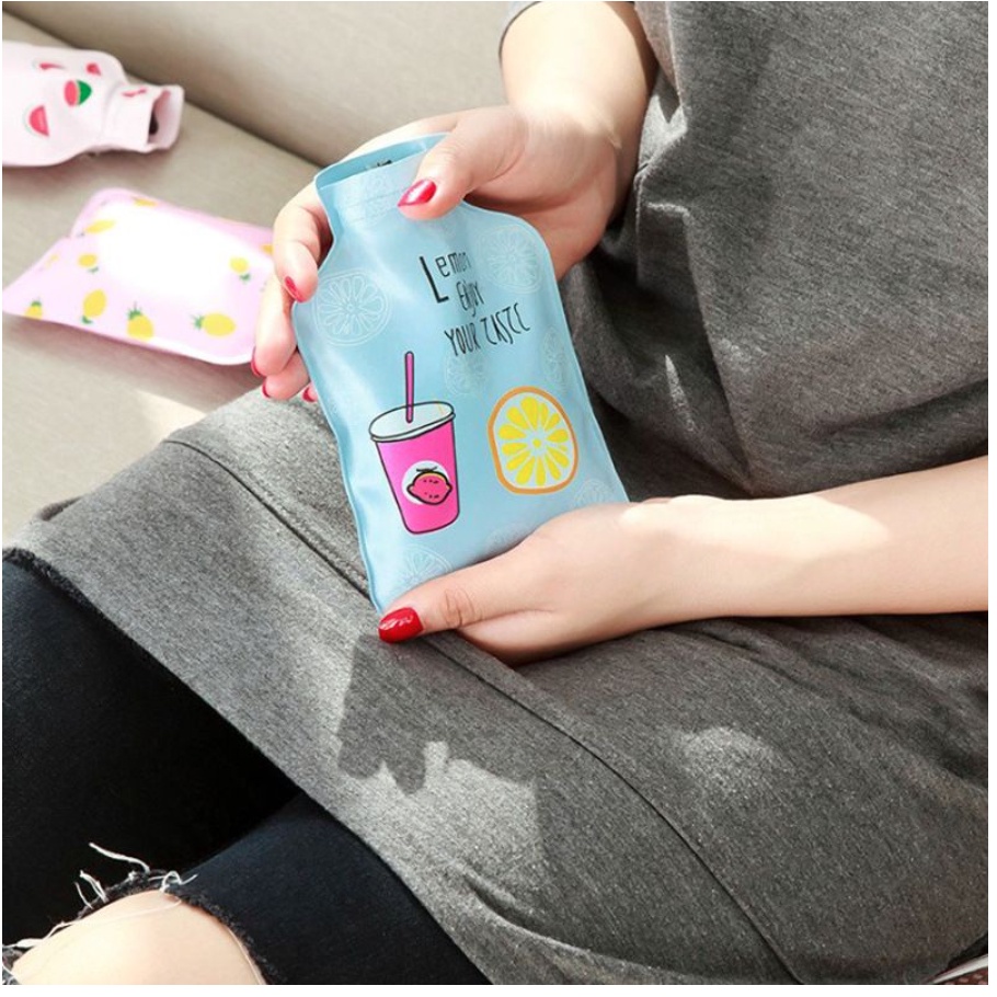 Kantong Kompres Air Panas &amp; Dingin / Kantung Kompres Mini Imut Portable / Alat Kompres Mini / Water Bag