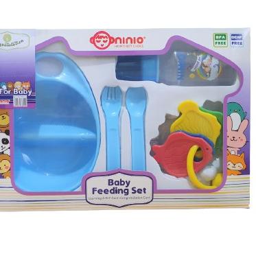 ➷ Baby Feeding Set 4in1 GIFTSET Bayi Ninio ☚