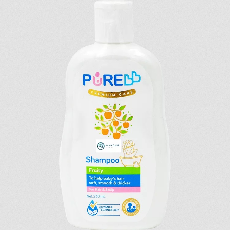 Pure BB Shampoo 230ml Freshy dan Fruity