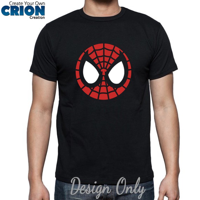 Kaos Spiderman Far From Home - Spiderman Simple Face - By Crion