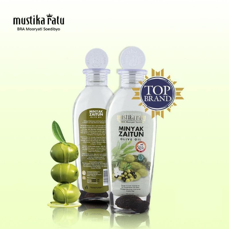 MINYAK ZAITUN MUSTIKA RATU - OLIVE OIL ORIGINAL 100%