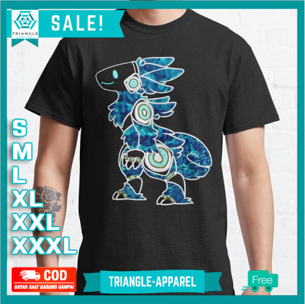 Kaos Baju Protogen Furry Fursuit Fursona Blue pattern 90017 T-shirt Premium - Build Up
