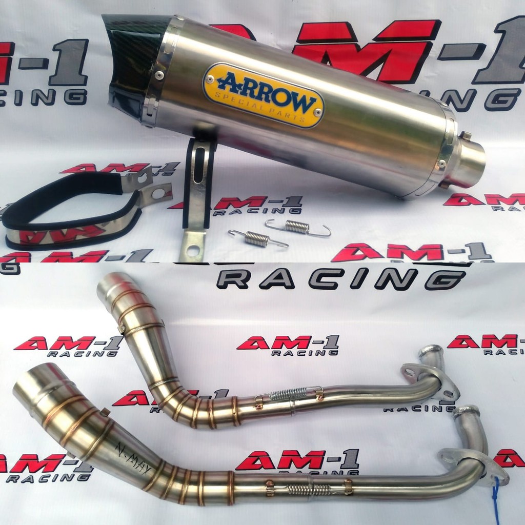 Knalpot Racing Arrow Jupiter Z Vega Shogun Supra X 125 Smash Kharisma