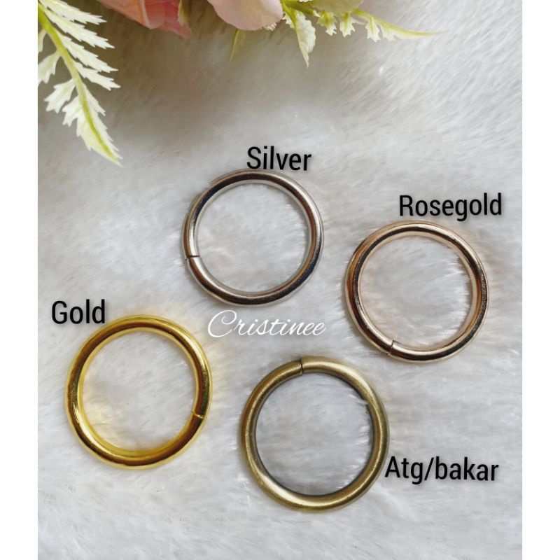 Ring bulat uk 3,2cm ( 12pcs)