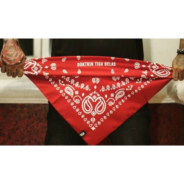 DOKTRIN13 MERCH - BANDANA DTR RD