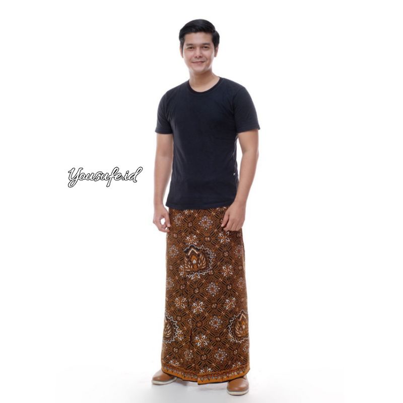 Sarung Batik Tulis Premium Katun Halus Bisa Seragam Pondok Santri Pesantren Halus Sultan Kode SBTH01G