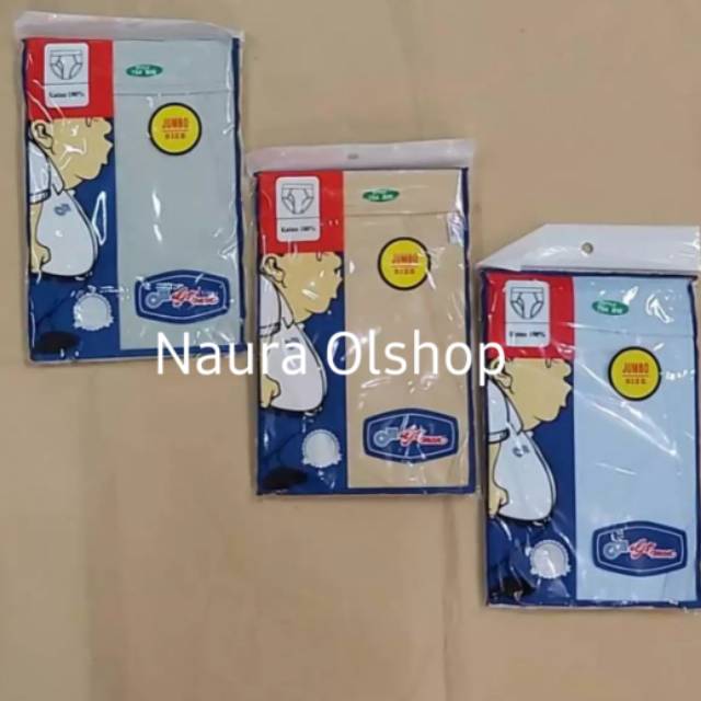 SEMPAK GT MAN 704BW JUMBO / BIG SIZE GTMan 1pcs Celana Dalam Pria Boxer Premium XXL s/d XXXL