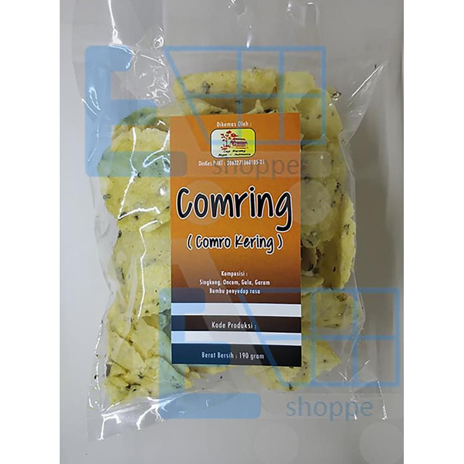 

Comring ( Comro Kering ) " Cap Warung " 190 gram Snack Makanan Ringan