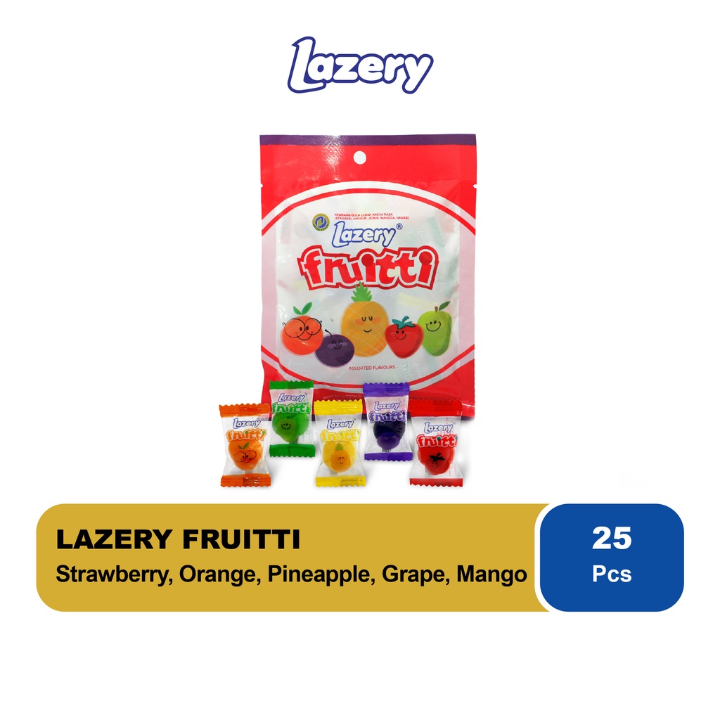 

Permen Lazery Fruitti 67 gram - Lazery Fruitti Candy