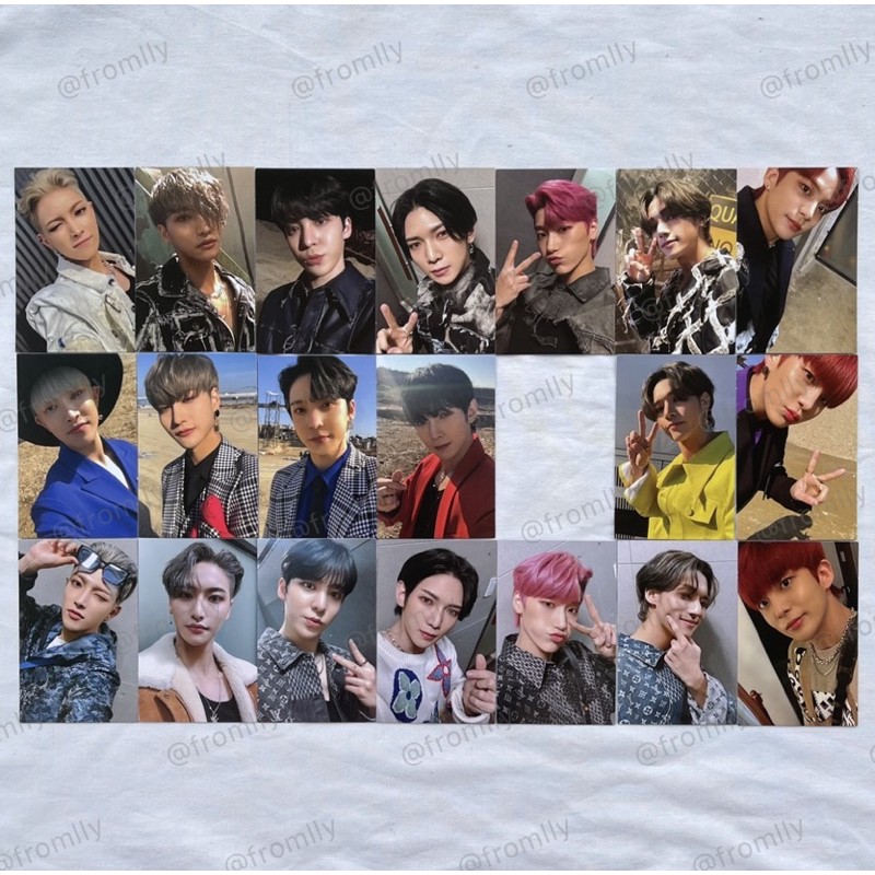 [READY] ATEEZ ZERO Fever Part 2 LIMITED Official Photocard PC A Z Diary Seonghwa San Yeosang Wooyoun