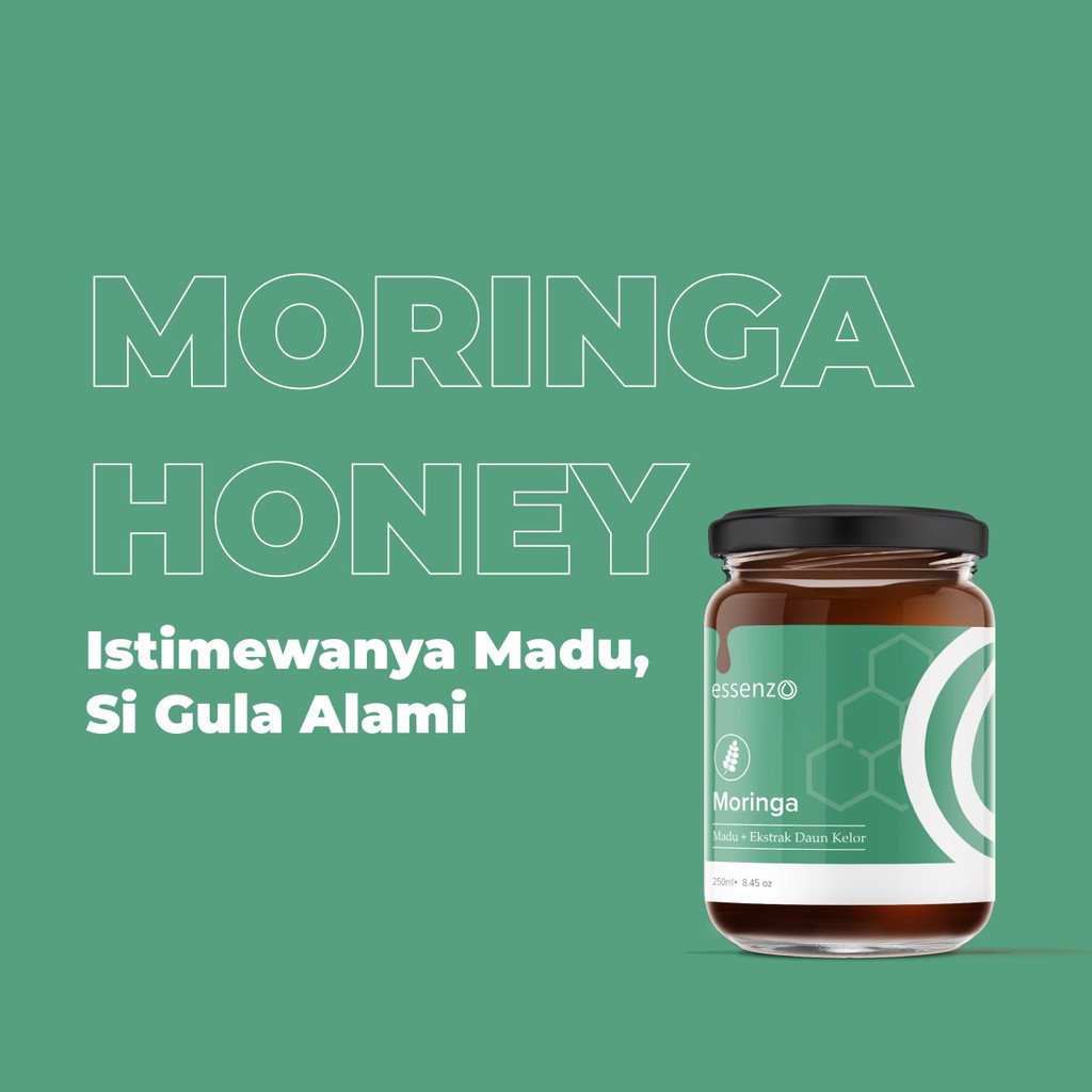 

Madu Ekstrak Daun Kelor Moringa Honey Essenzo