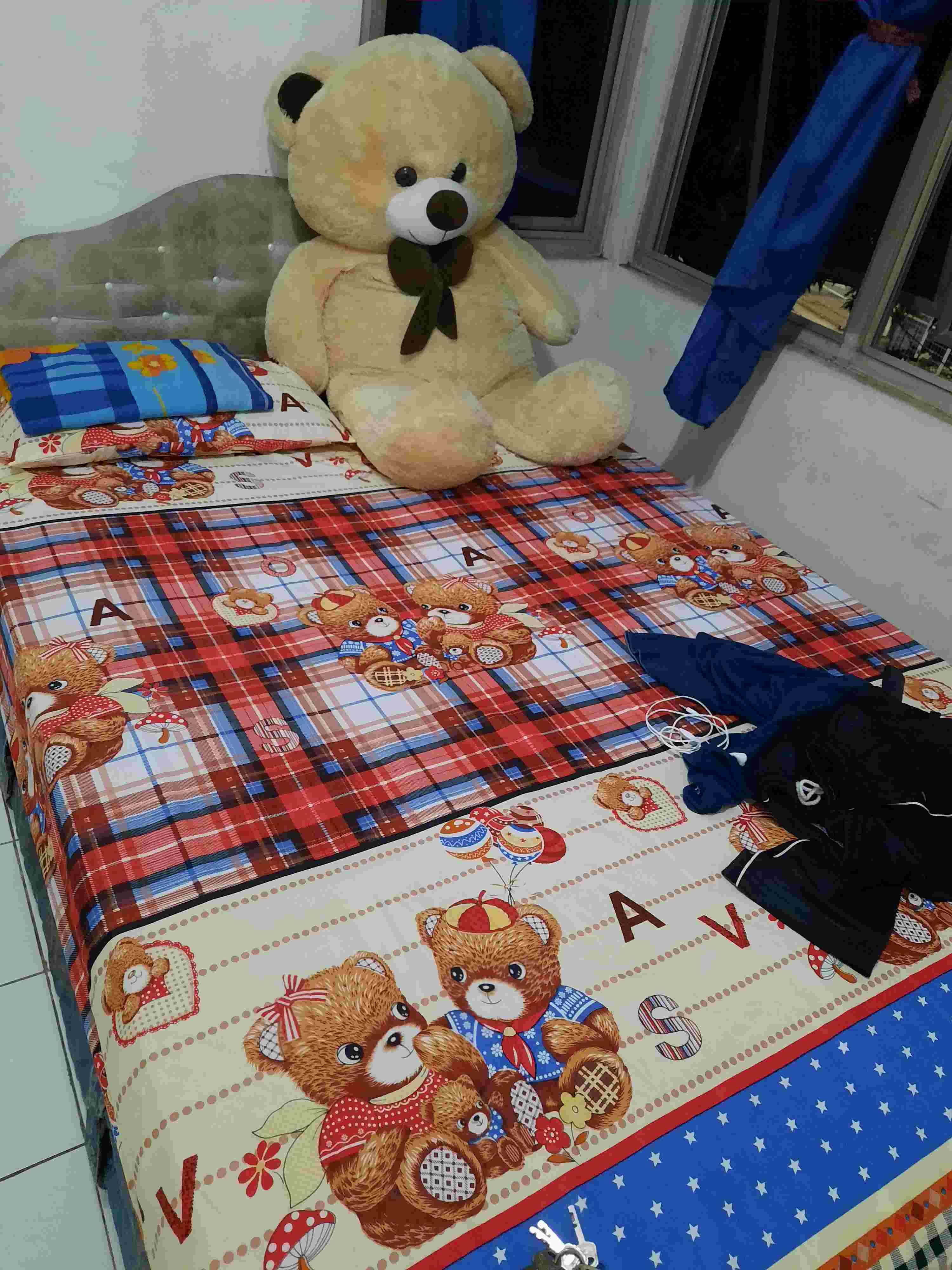 Grosir Seprei Homemade Motif Romantic Teddy Murah Berkualitas