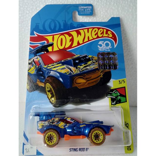 Hot wheels Diecast Toy Sting Rod II 1:64