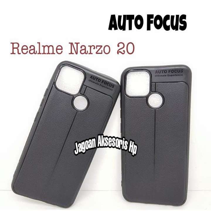 AutoFokus Realme Narzo 30A 6.5 inchi Leather Soft Case Realme Narzo 20 AUTOFOCUS Motif Kulit Jeruk