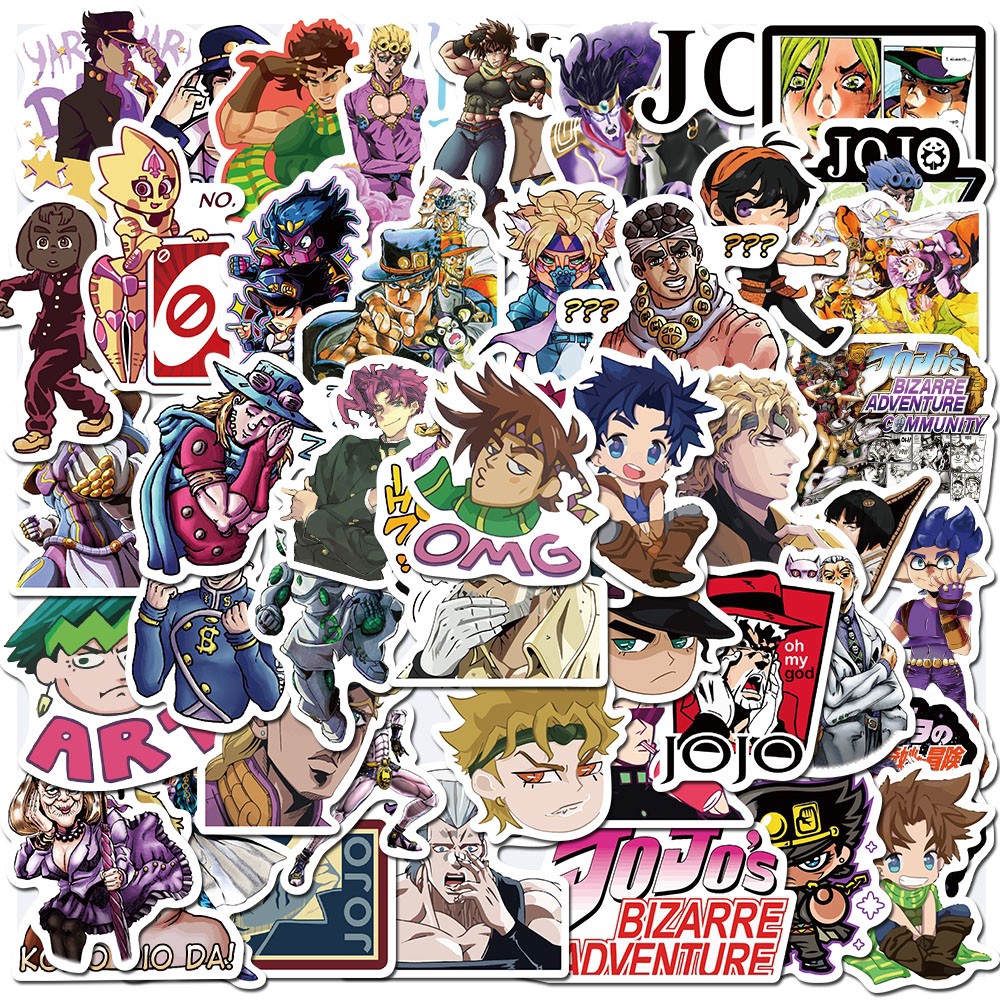 JB002 – Sticker / Stiker / Alat Tulis Anime Manga Cosplay Jepang Jojo’s Bizarre Adventure